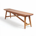 Banc en bois de hêtre massif pour salon ou entrée dimensions 150 x 40 x 45cm